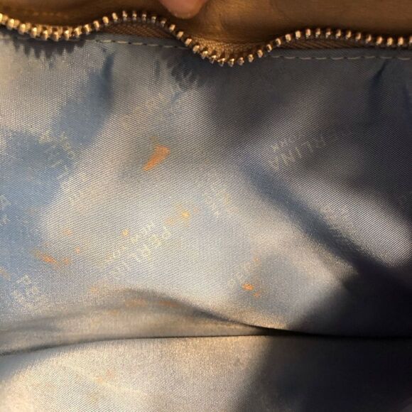 Perlina Taupe Leather Handbag - Picture 8 of 8